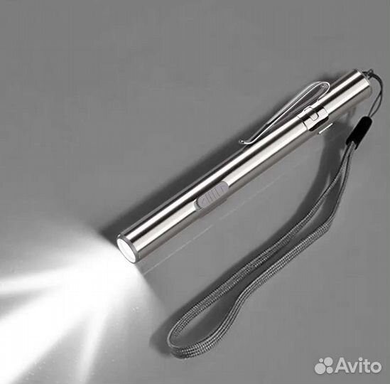 Фонарик USB светодиодная ручка