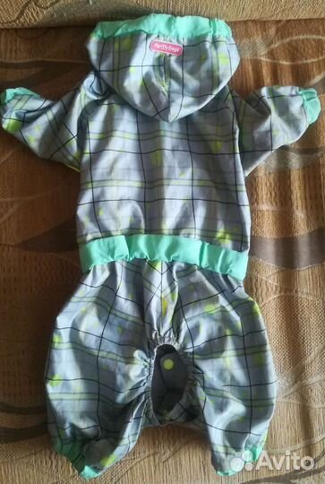 Дождевик для маленькой собаки мальчика