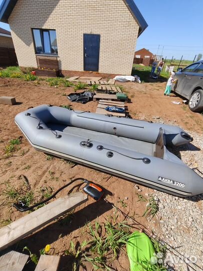 Лодка пвх Аква 3200 пайол