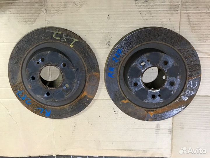 Диск тормозной задний Mitsubishi Outlander GF7W