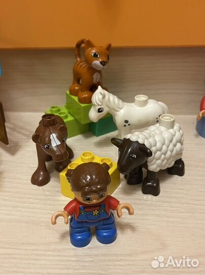 Lego duplo много наборов