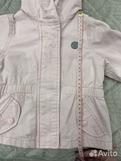 Куртка для девочки демисезонная (парка) 74 р