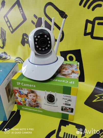 WI-FI IP камера Видео няня поворотная