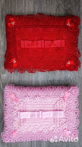 Подушки для обручальных колец новые