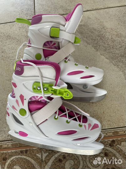 Коньки раздвижные 34-37 р. Новые