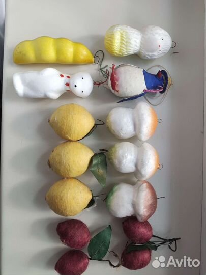 Елочные игрушки СССР