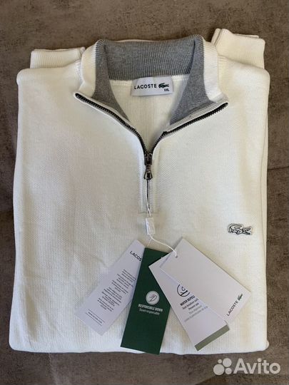 Свитшот с замком lacoste OLD money