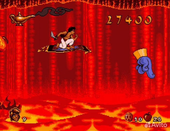 Игра Aladdin для Sega
