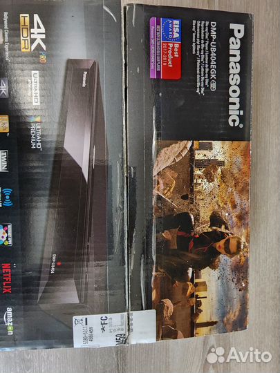 Ultra HD 4K 3D Blu-ray плеер Panasonic DMP-UB404