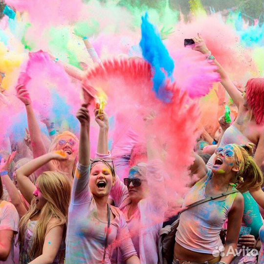 Фестивальные Краски Холи фиолетовый 100 г