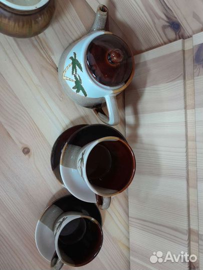 Сервиз чайный зик розетки для меда, варенья