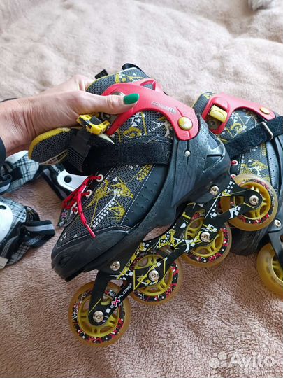 Роликовые коньки 35-38