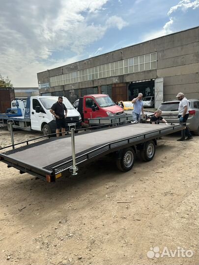 Прицеп лафет для перевозки техники
