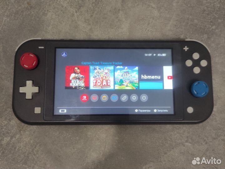 Nintendo switch lite прошитая