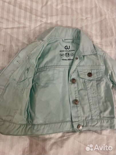 Джинсовка на девочку 80