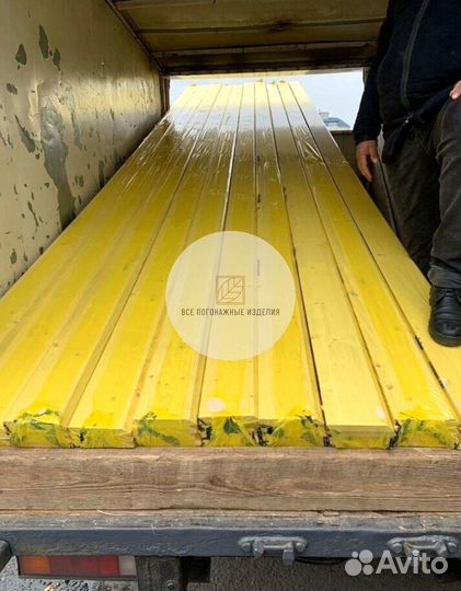 Планкен скошенный из сосны пиломатериалы