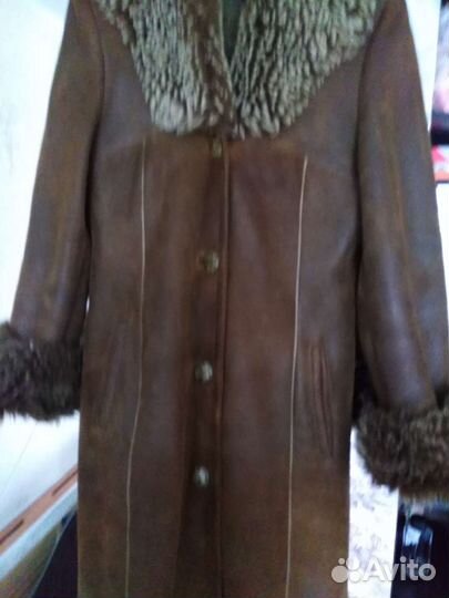 Дубленка натуральная женская 44 46 размер