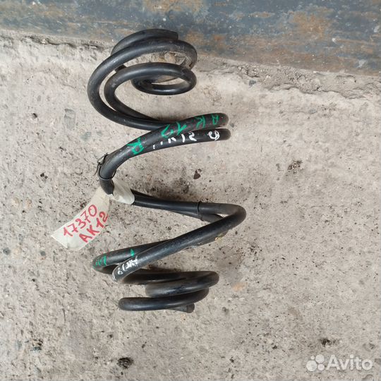 Пружина задняя Nissan March AK12 CR12DE