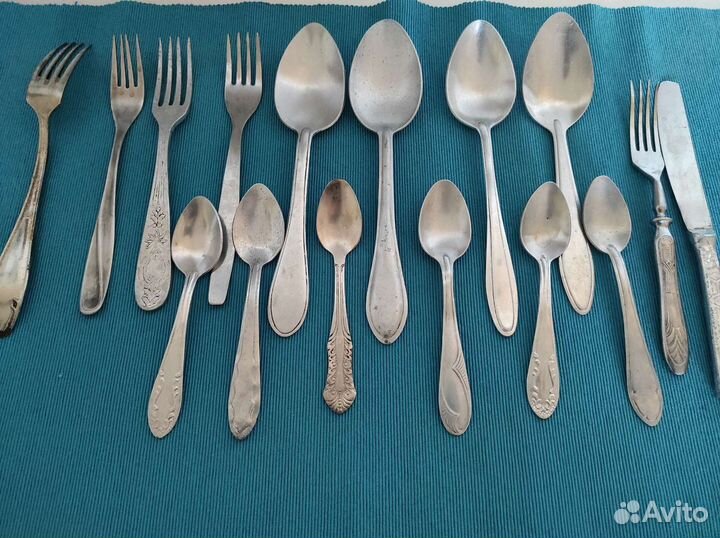 Посуда и столовые приборы б/у