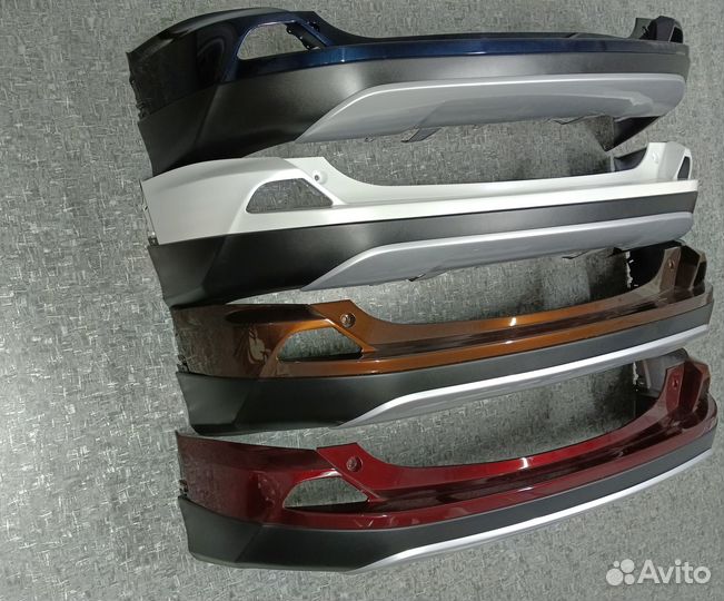 Рав4- 4 бампер задний 2015 под установку Б/У