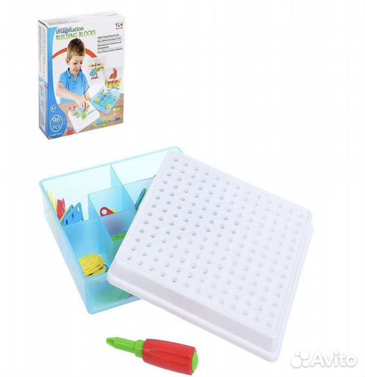 Конструктор болтовая мозаика