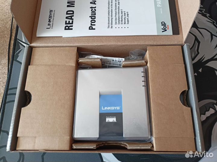 Адаптер для VoIP-телефонии Linksys SPA2102