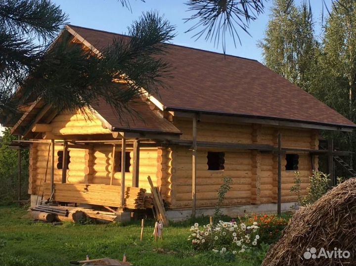 Сруб дома под ключ