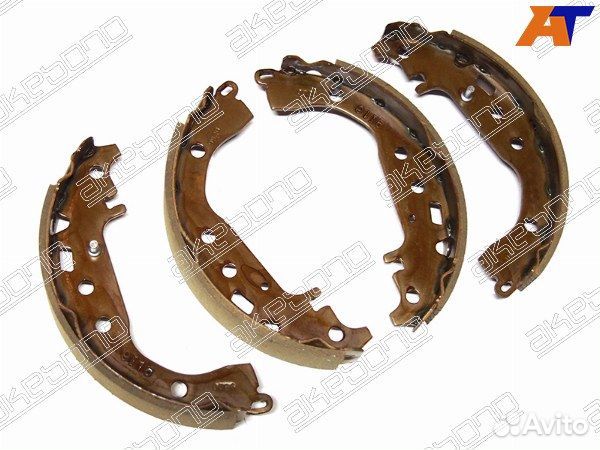 Колодки тормозные задние toyota premio