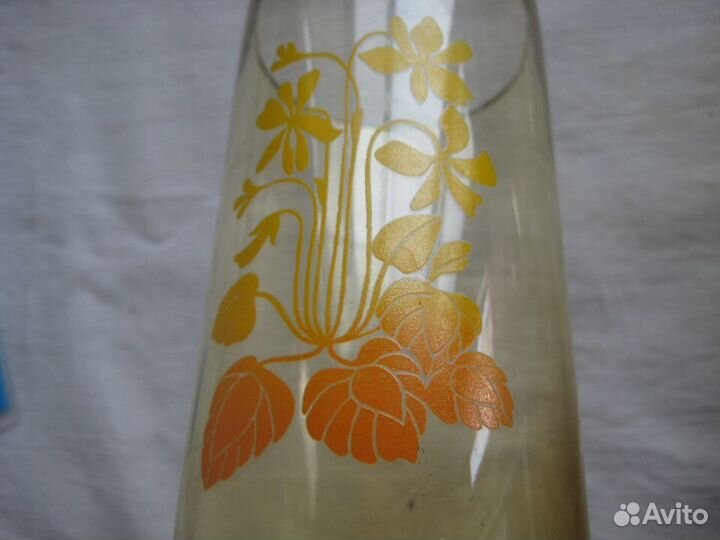 Стаканы, чешское стекло СССР