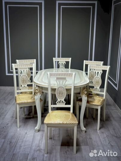 Стол, стулья набор. Доставка по всей России