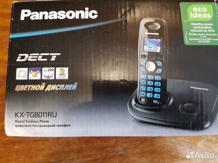 Цифровой беспроводной телефон Panasonik KX-TG8011