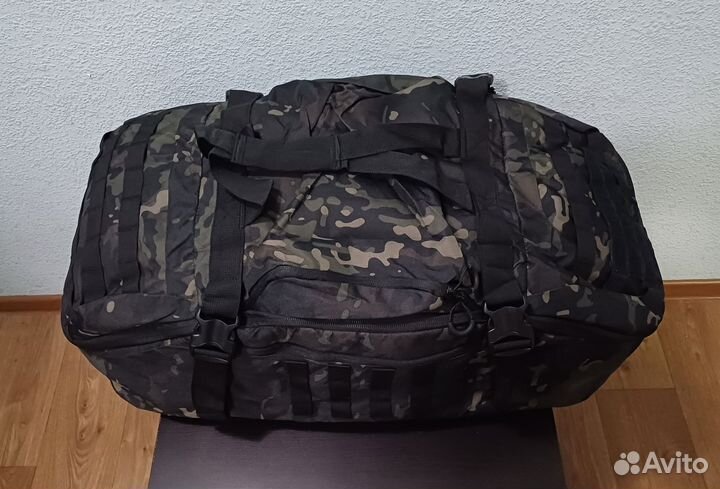 Сумка рюкзак Tactical Bag черный мультикам