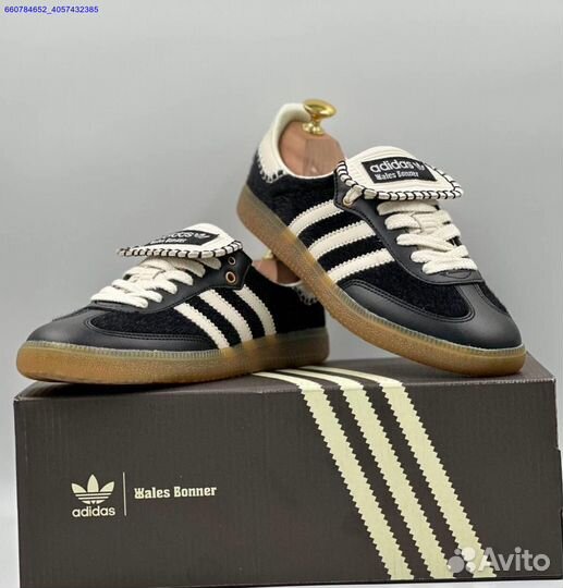 Кроссовки Adidas Samba & Wales Bonner (Арт.17742)