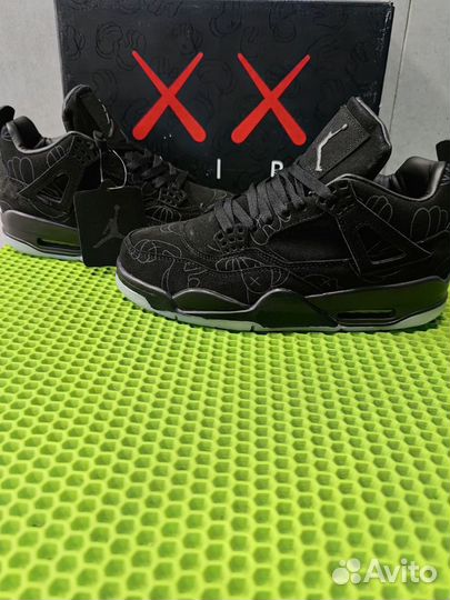 Nike Air Jordan 4 Kaws Grey