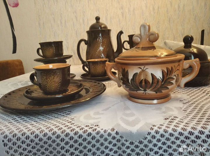 Кофейный сервиз, сахарница