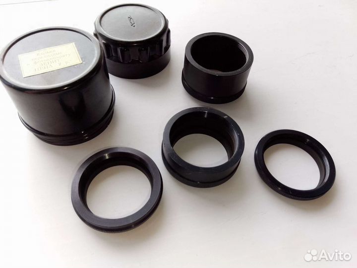 Кольца переходные к фотоаппарату Зенит