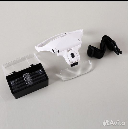 Очки лупа с подсветкой