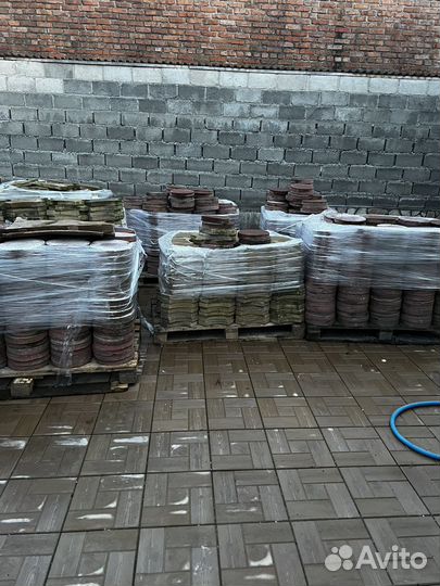 Тротуарная плитка б/у, сто квадратов