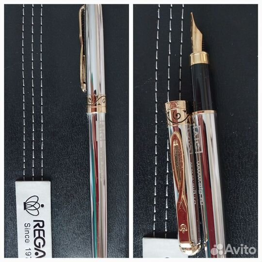 Ручка с золотым пером