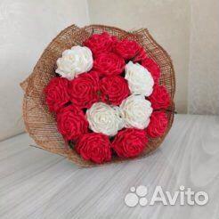 Цветы из гофрированной бумаги