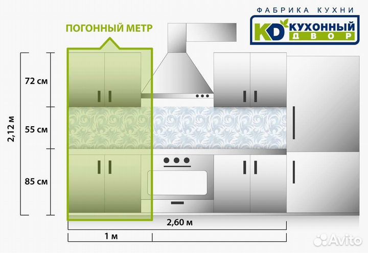 Кухонный гарнитур от производителя