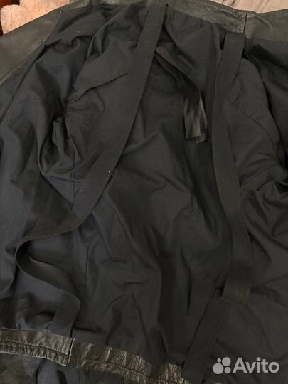 Кожаная куртка boris bidjan saberi оригинал