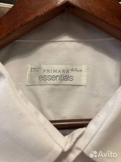 Рубашка большая белая мужская