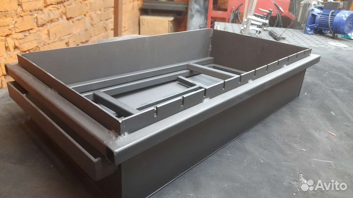 Мангал раскладной с решёткой