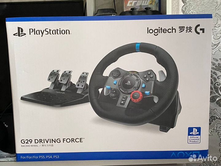 Игровой руль logitech g29