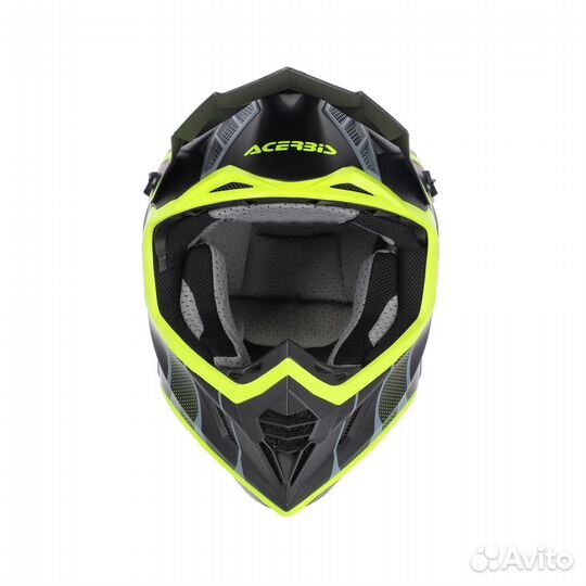 Хардэндуро Шлем Acerbis X-track 22-06 Black/Fluo-Y