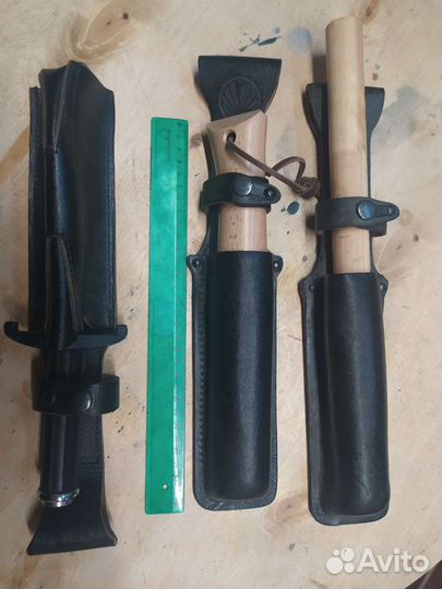 Ножны из толстой кожи