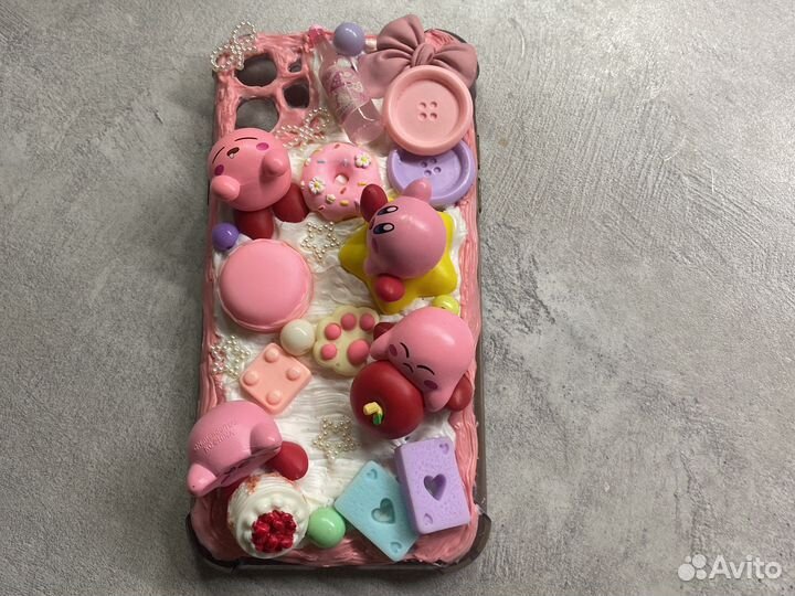 Чехол на iPhone 11с kirby