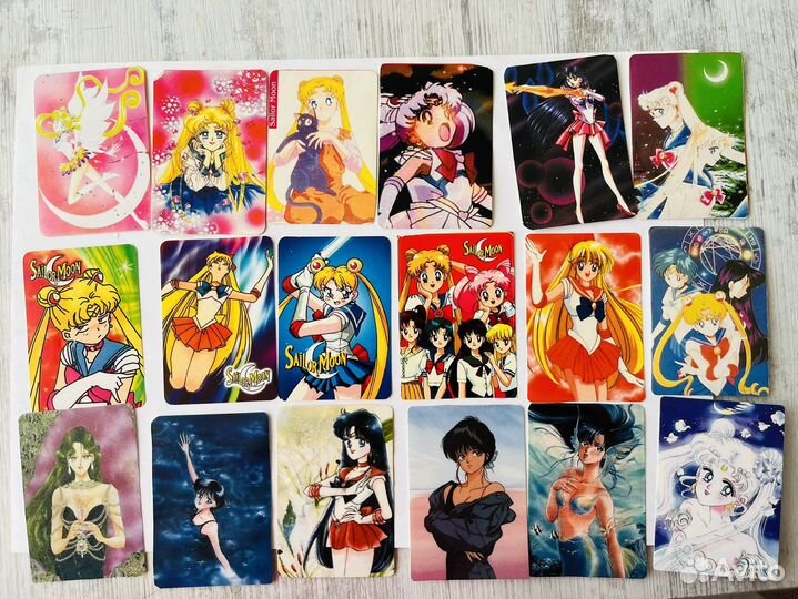 Наклейки sailor moon штучно