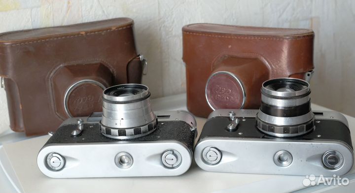 Советские фотоаппараты фэд-3 и фэд- 4(2 шт.)